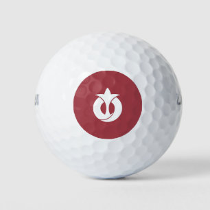 Flagge der Präfektur Aichi, Japan Golfball