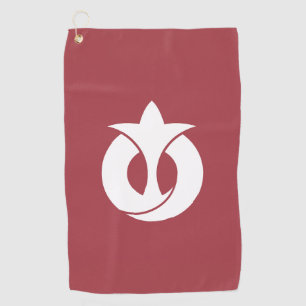 Flagge der Präfektur Aichi, Japan Golfhandtuch