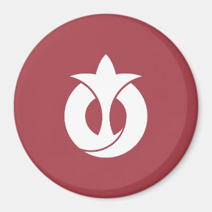 Flagge der Präfektur Aichi, Japan Magnet