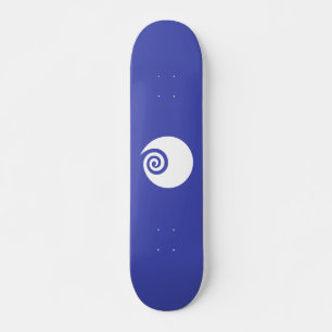 Flagge der Präfektur Ibaraki, Japan Skateboard