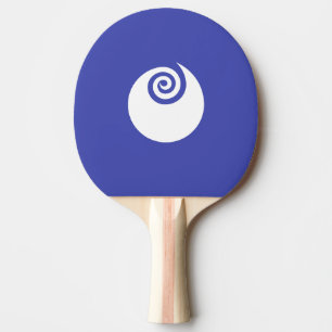 Flagge der Präfektur Ibaraki, Japan Tischtennis Schläger