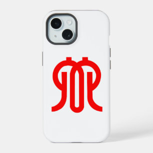 Flagge der Präfektur Kanagawa, Japan iPhone 15 Hülle