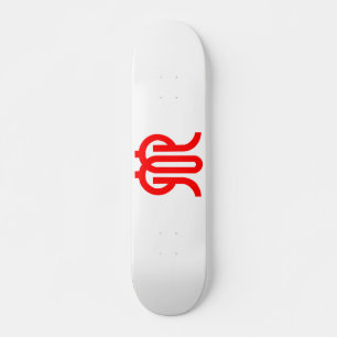 Flagge der Präfektur Kanagawa, Japan Skateboard