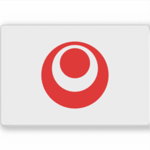 Flagge der Präfektur Okinawa Aufkleber