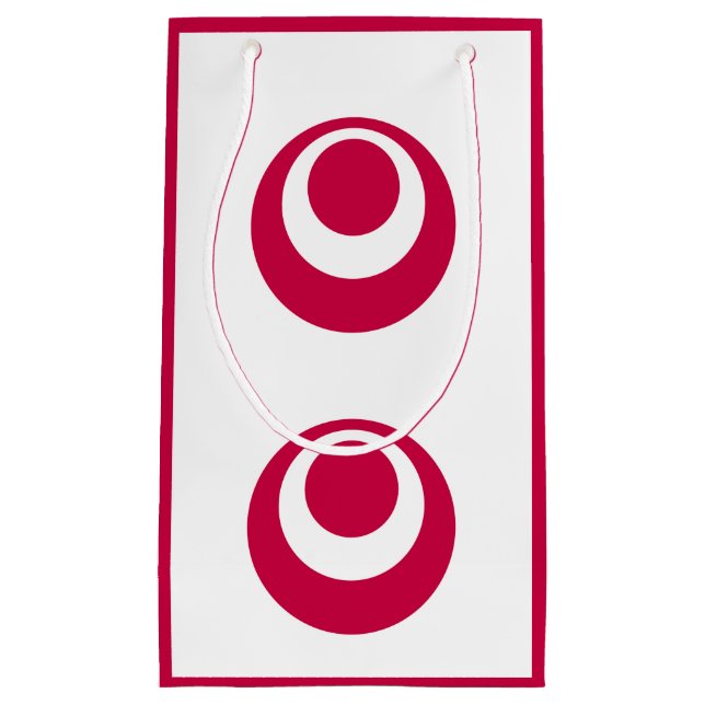 Flagge der Präfektur Okinawa, Japan Kleine Geschenktüte (Vorderseite)