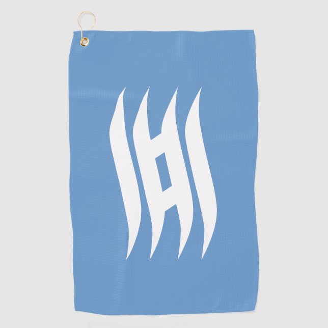 Flagge der Präfektur Osaka, Japan Golfhandtuch (Vorderseite)