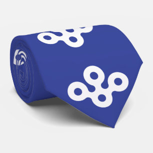 Flagge der Präfektur Osaka, Japan Krawatte