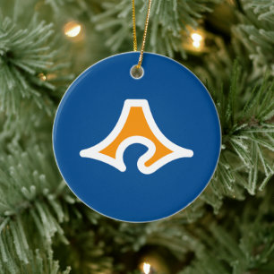 Flagge der Präfektur Shizuoka, Japan Keramik Ornament