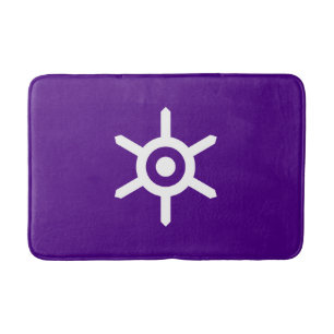 Flagge der Präfektur Tokio, Japan Bath Mat Badematte