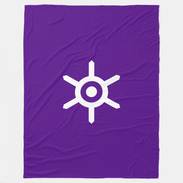 Flagge der Präfektur Tokio, Japan Fleece Blanket (Vorderseite)