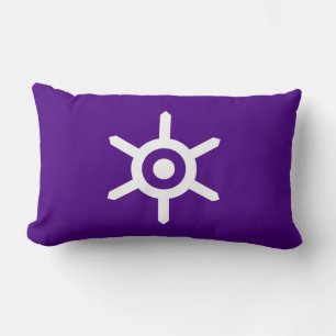 Flagge der Präfektur Tokio, Japan Lumbar Pillow Lendenkissen