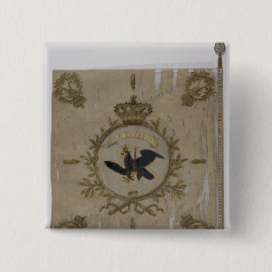 Flagge der preussischen Infanterie Button