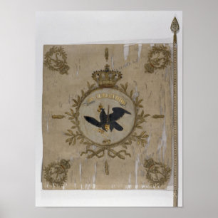 Flagge der preußischen Infanterie Poster