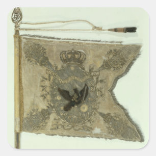 Flagge der preußischen Infanterie unter Frederick Quadratischer Aufkleber