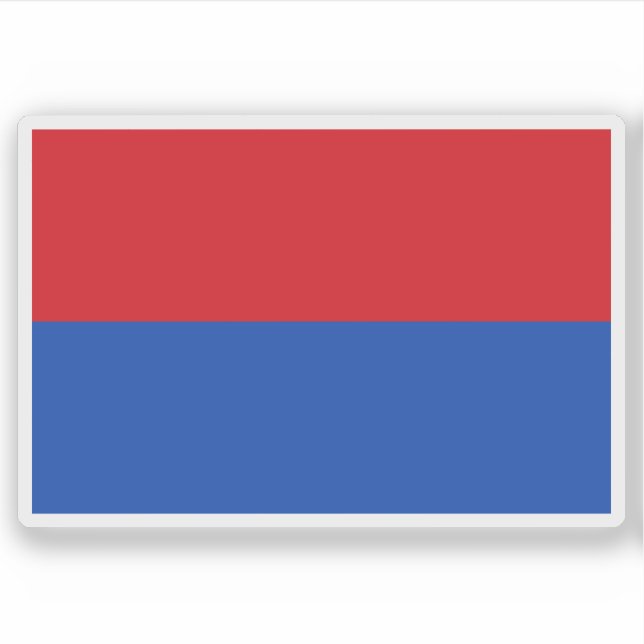 Flagge der Provinz Cotopaxi, Ecuador Aufkleber (Vorderseite)