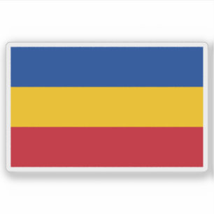 Flagge der Provinz Los Santos, Panama Aufkleber