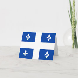 Flagge der Provinz Quebec Karte