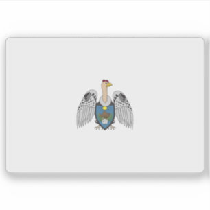 Flagge der Provinz Santiago de Chuco, Peru Aufkleber