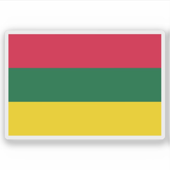 Flagge der Region Algier (Algerien) Aufkleber (Vorderseite)