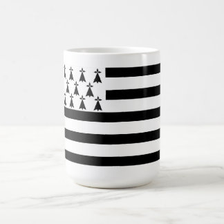 Flagge der Region Bretagne Tasse