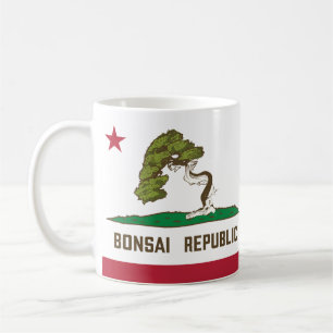 Flagge der Republik Bonsai Kaffeetasse