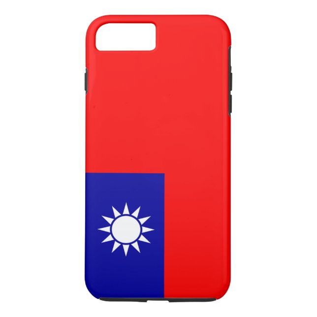 Flagge der Republik China Taiwan Case-Mate iPhone Hülle (Rückseite)