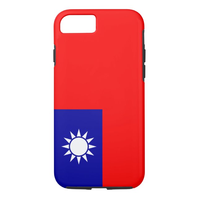 Flagge der Republik China Taiwan Case-Mate iPhone Hülle (Rückseite)