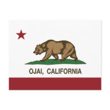 Flagge der Republik Kalifornien Ojai