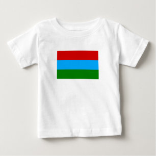 Flagge der Republik Karelien Baby T-shirt
