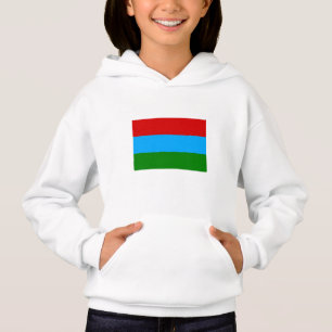 Flagge der Republik Karelien Hoodie