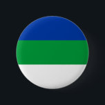 Flagge der Republik Komi Button<br><div class="desc">Patriotische Flagge der Republik Komi.</div>
