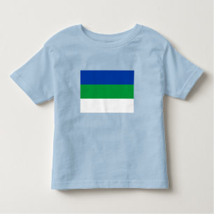 Flagge der Republik Komi Kleinkind T-shirt
