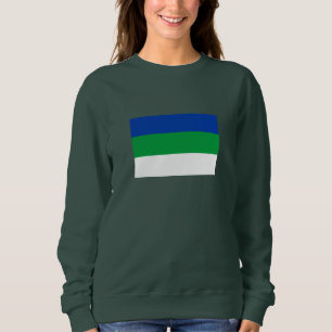 Flagge der Republik Komi Sweatshirt