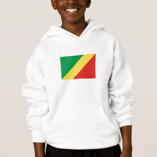 Flagge der Republik Kongo Hoodie