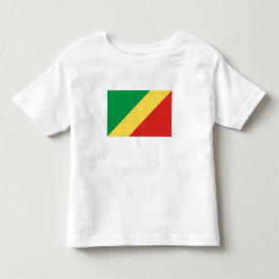 Flagge der Republik Kongo Kleinkind T-shirt