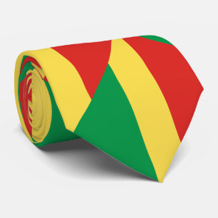 Flagge der Republik Kongo Krawatte