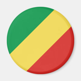 Flagge der Republik Kongo Magnet