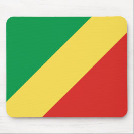 Flagge der Republik Kongo Mousepad