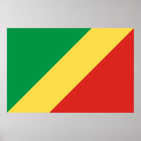 Flagge der Republik Kongo