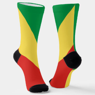 Flagge der Republik Kongo Socken