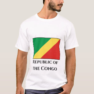 Flagge der Republik Kongo T-Shirt
