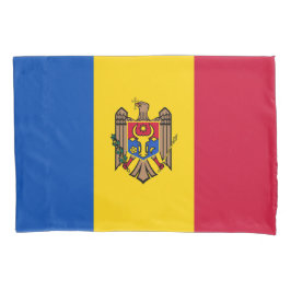 Flagge der Republik Moldau Kissenbezug