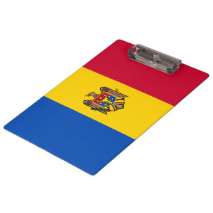 Flagge der Republik Moldau Klemmbrett