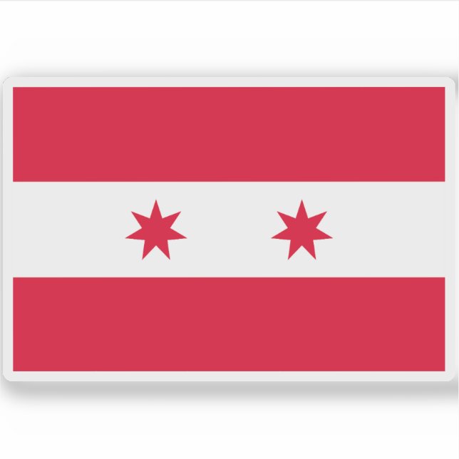 Flagge der Republik Sonora Aufkleber (Vorderseite)