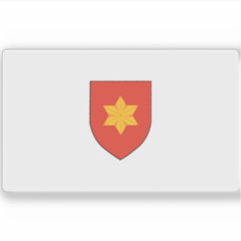 Flagge der Republik Tavolara (1886-1899) Aufkleber