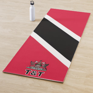 Flagge der Republik Trinidad und Tobago Yogamatte