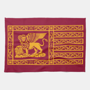Flagge der Republik Venedig Geschirrtuch