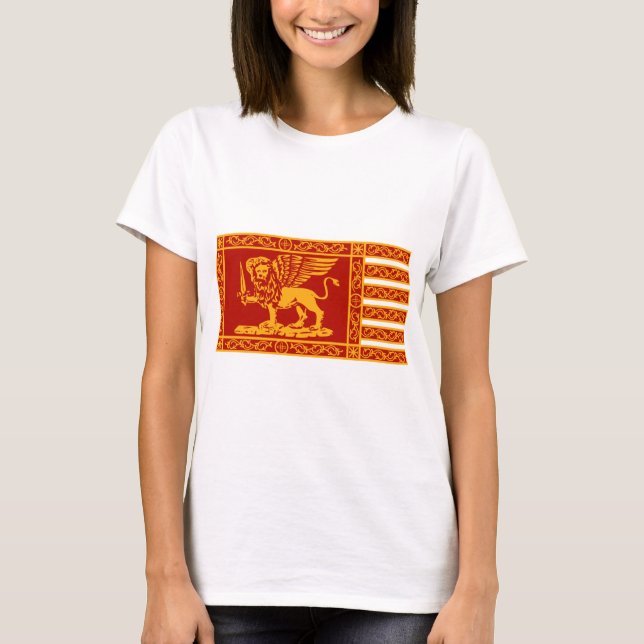 Flagge der Republik Venedig T-Shirt (Vorderseite)