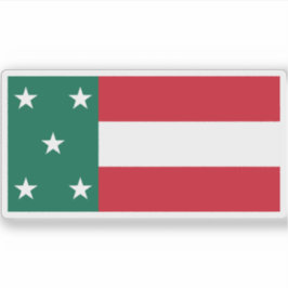 Flagge der Republik Yucatan Aufkleber