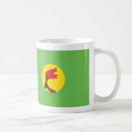 Flagge der Republik Zaire Kaffeetasse